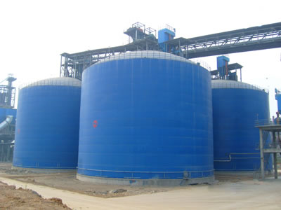 迁西水泥钢板库改造