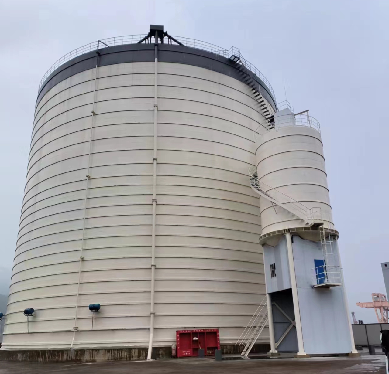 迁西10万吨水泥钢板库