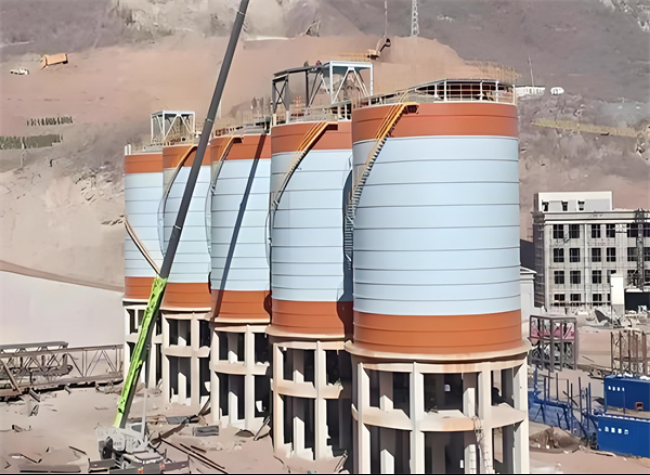 迁西高架钢板仓