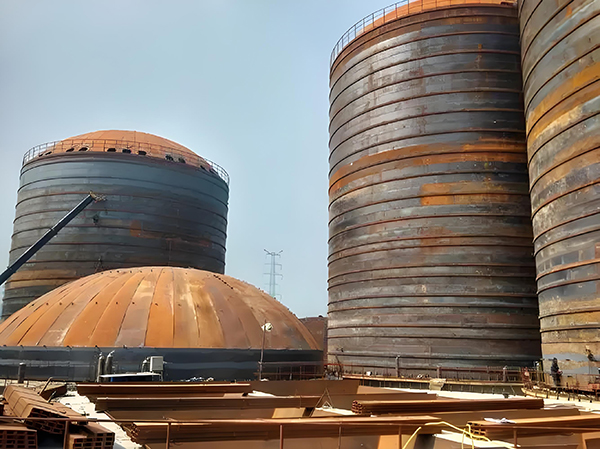 迁西焦粉钢板仓